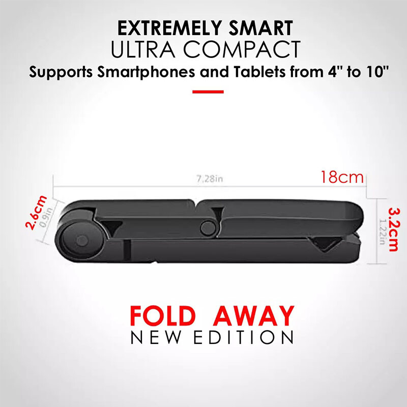 Adjustable Portable Desktop Holder Mount Folding Tablet Stand Anti-Slip for ipad