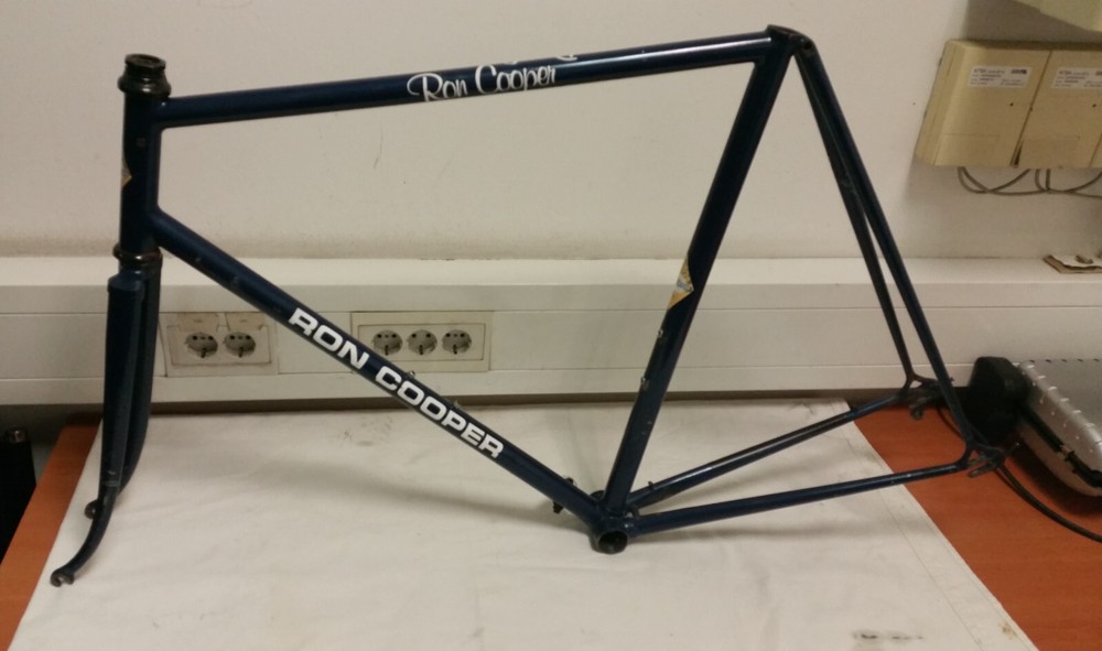 RON COOPER Road Bike Frame + Fork (57cm)
