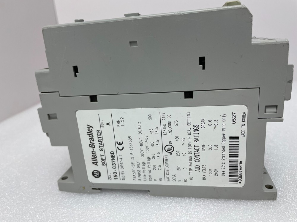 1PCS 150-C37NBD Motor Soft Starter (Used working) by DHL