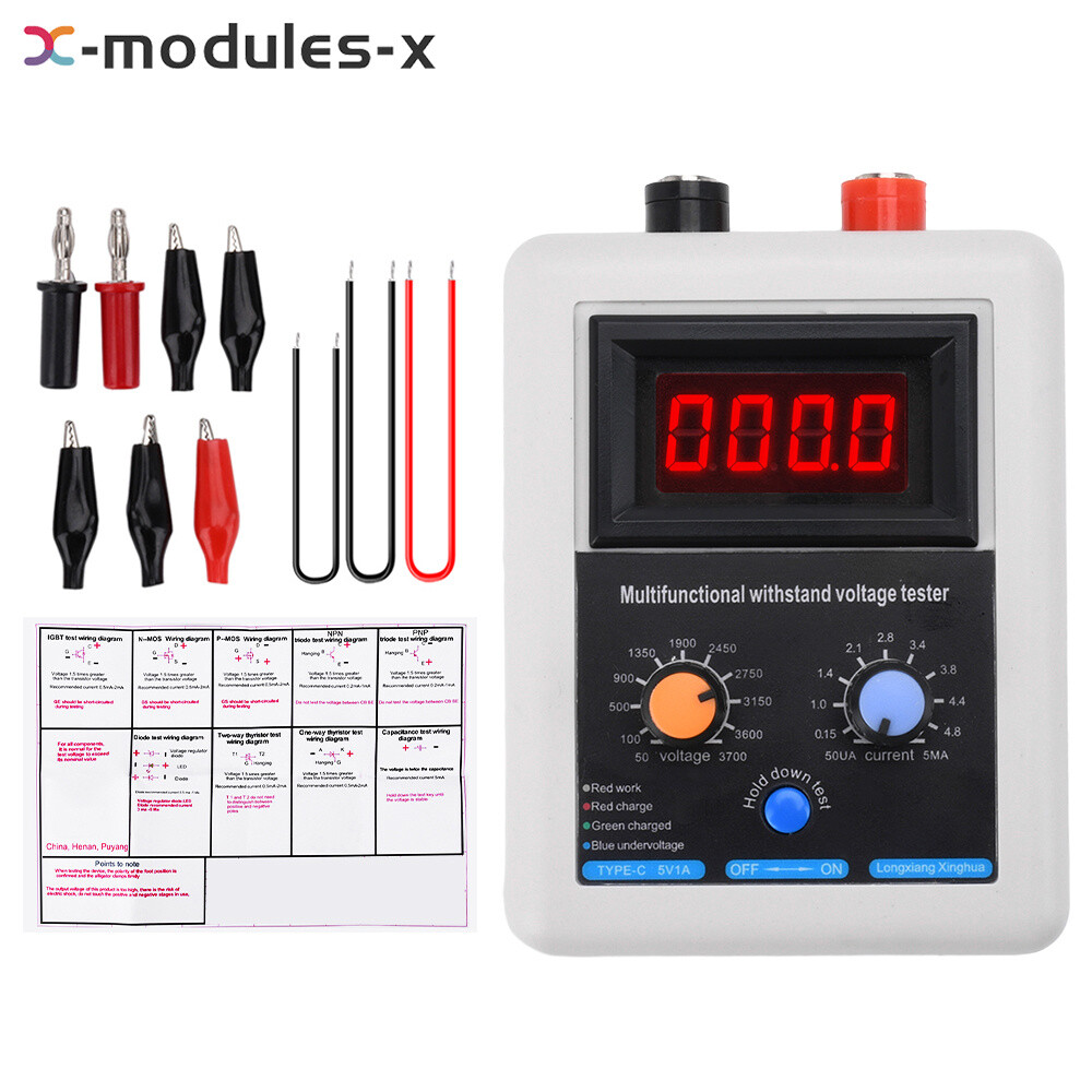 DC0V-3500V IGBT Voltage Transistor Tester Diode MOS Triode LED Voltage Tester