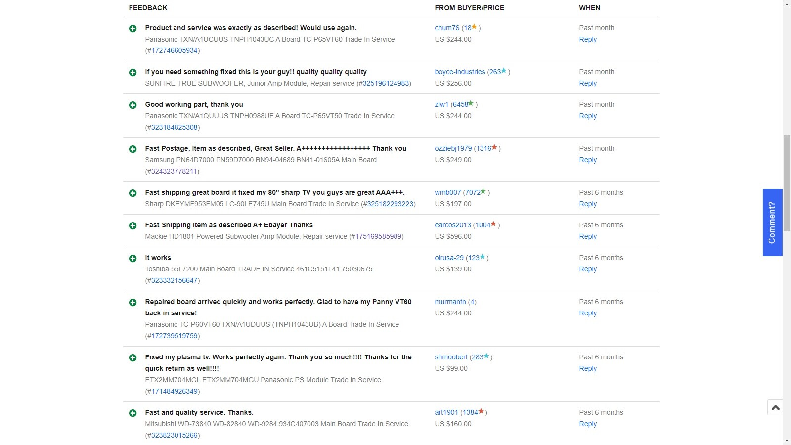 Klipsch Synergy Subwoofer Amp Module, *** REPAIR SERVICE ***