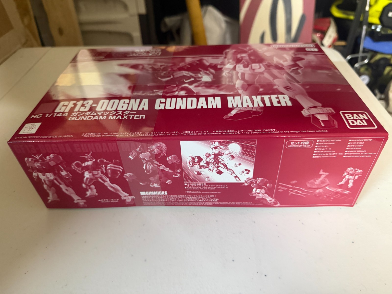P-Bandai HG Gundam Maxter Limited Edition 1/144