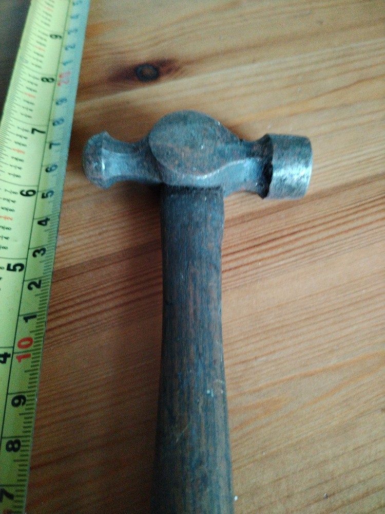 ⚡6.5" Small Ball Peen Hammer Workshop Metalwork Blacksmith Used Tool