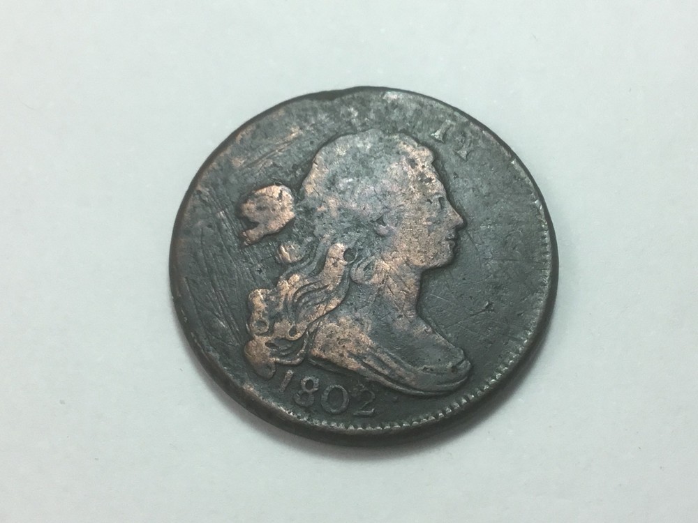 1802 Draped Bust Large Cent, S-230