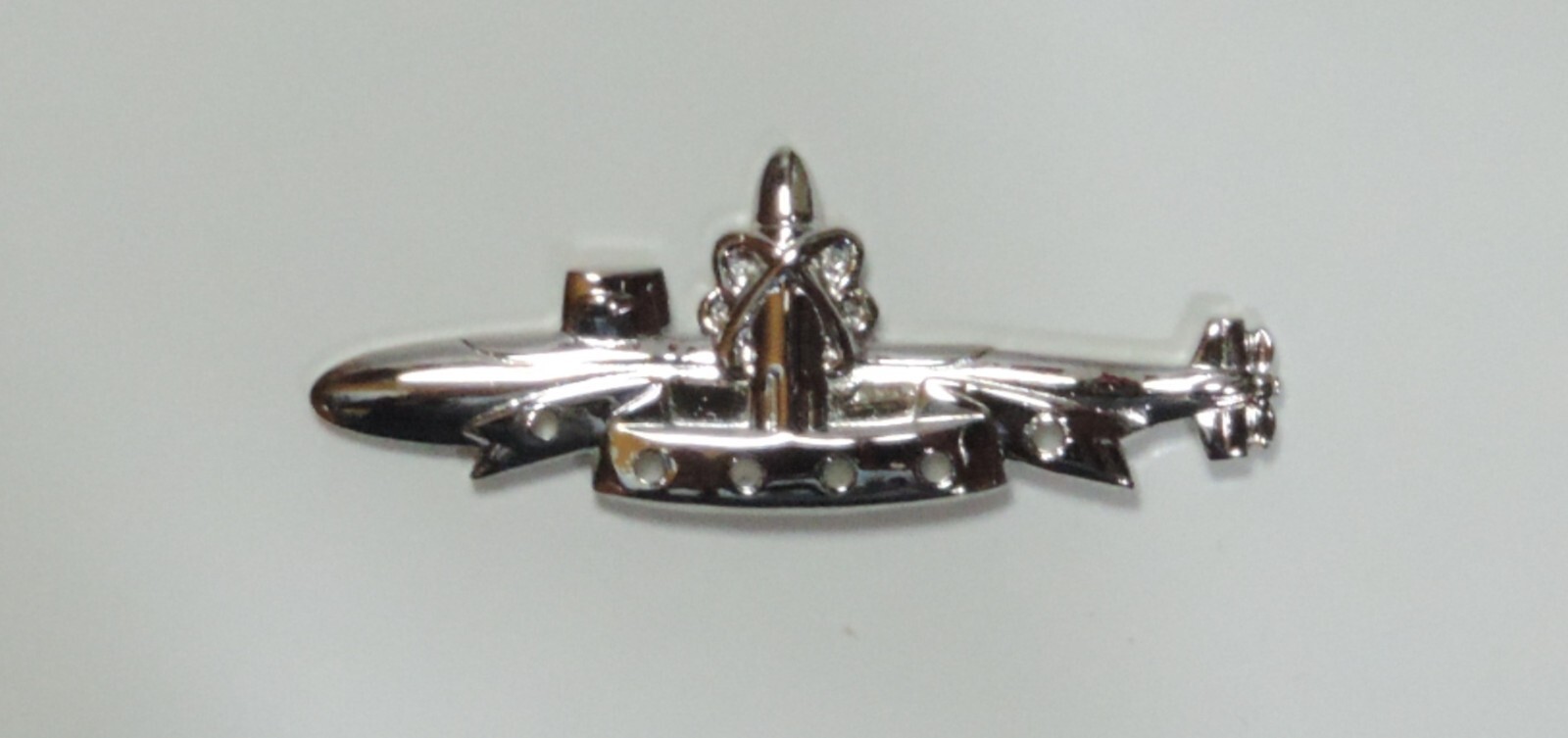 U.S Navy Miniature SSBN Submarine Deterrent Patrol With Oxidized/Mirror Finish