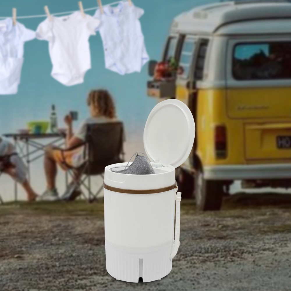 Mini Washing Machine Washer W/drainage Basket Multi-functional Washing Machine