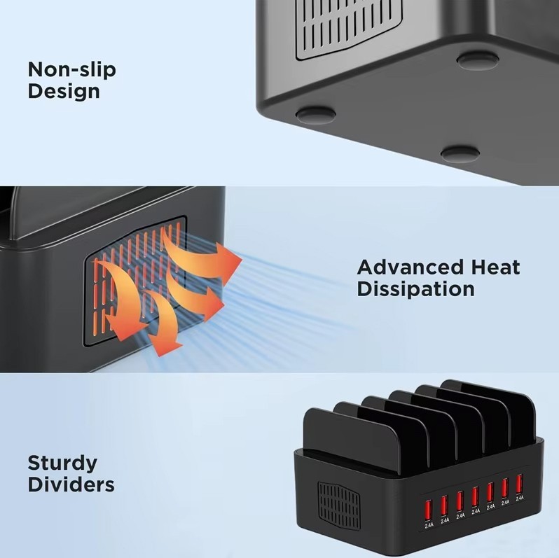 Smart USB Power Bay + 5 Bitcoin Lottery Miners!! (1,000 KH/s NM Miners)