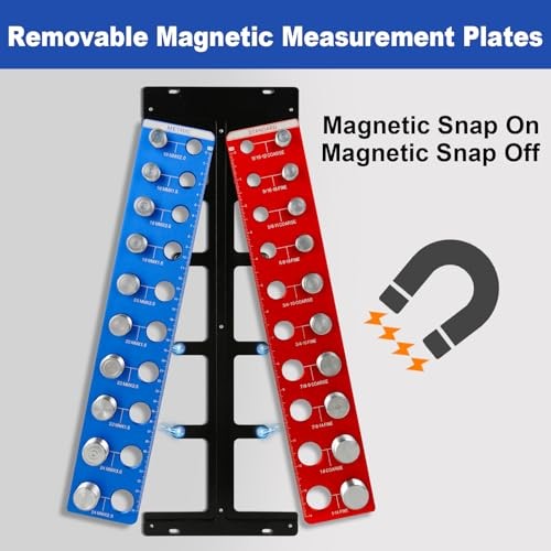 Detachable Magnetic Nut and Bolt Thread Checker, 20 Bolt Pro 20 Thread Checker