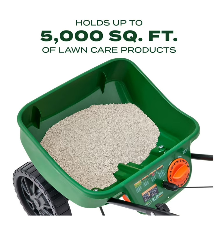 Scotts Turf Builder EdgeGuard Mini Broadcast Spreader