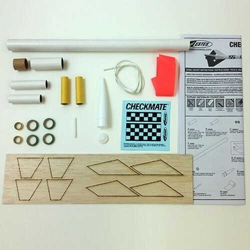 Estes Flying Model Rocket Kit Checkmate EST 7276