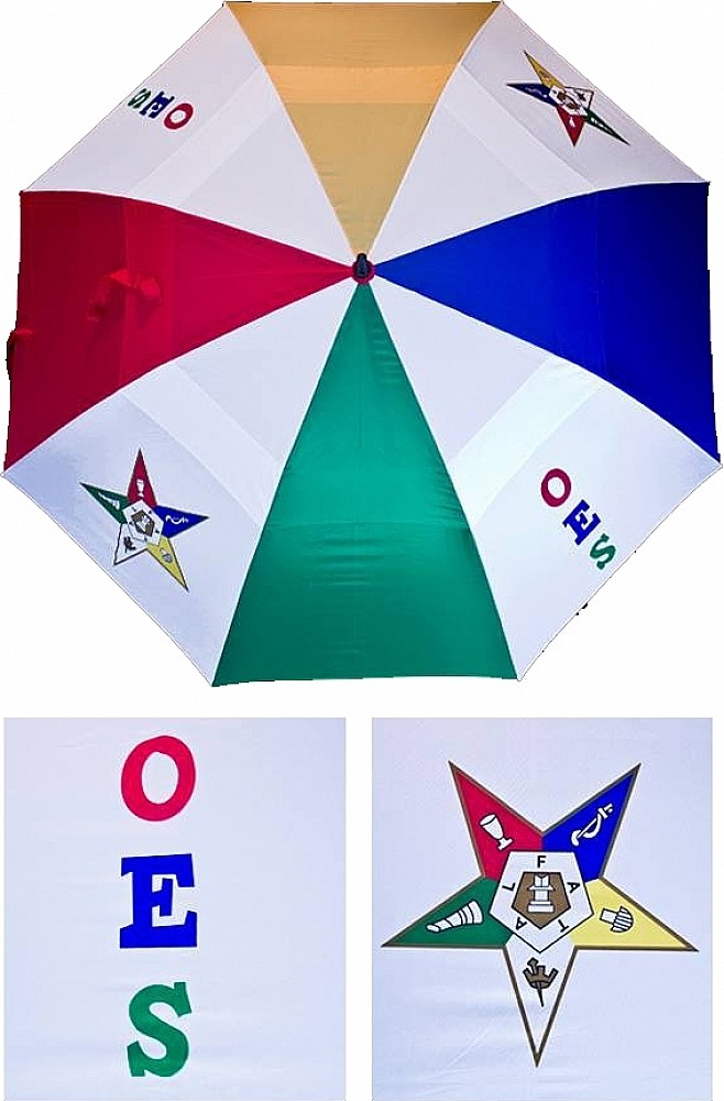 Eastern Star Vented Auto Open Compact Golf Umbrella