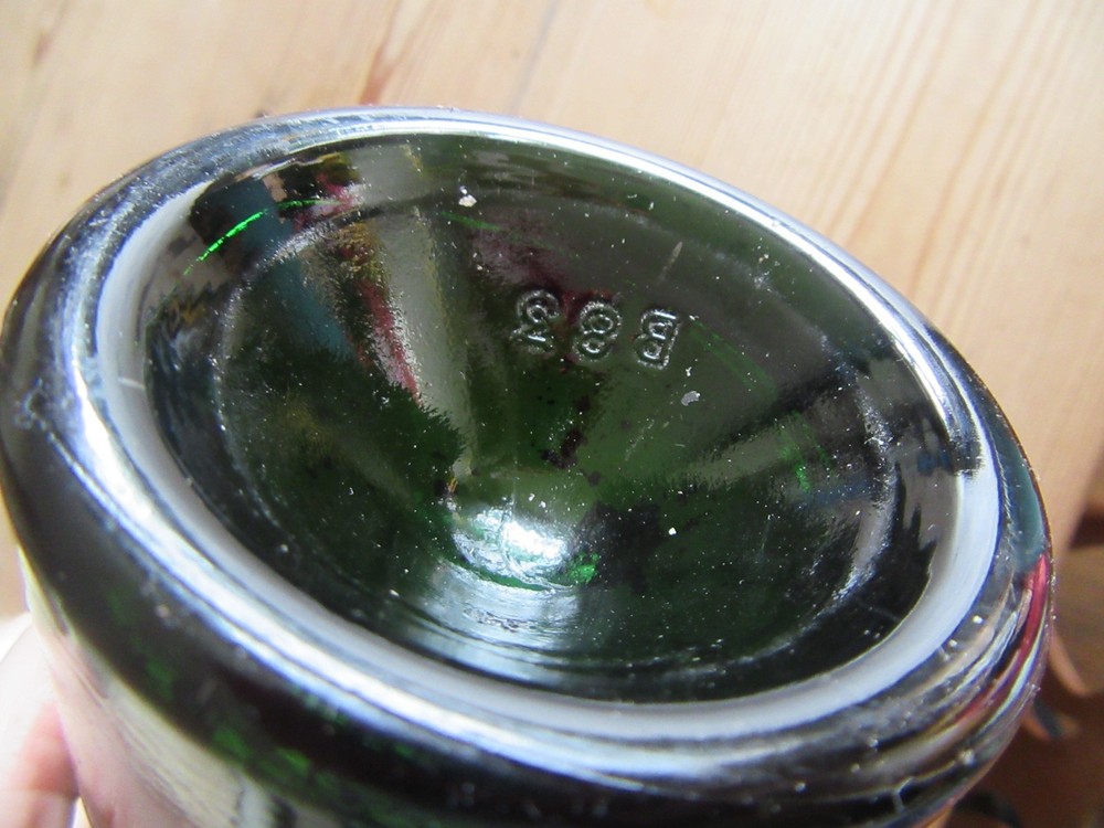 1963 Croft Vintage Port - - Empty Bottle .