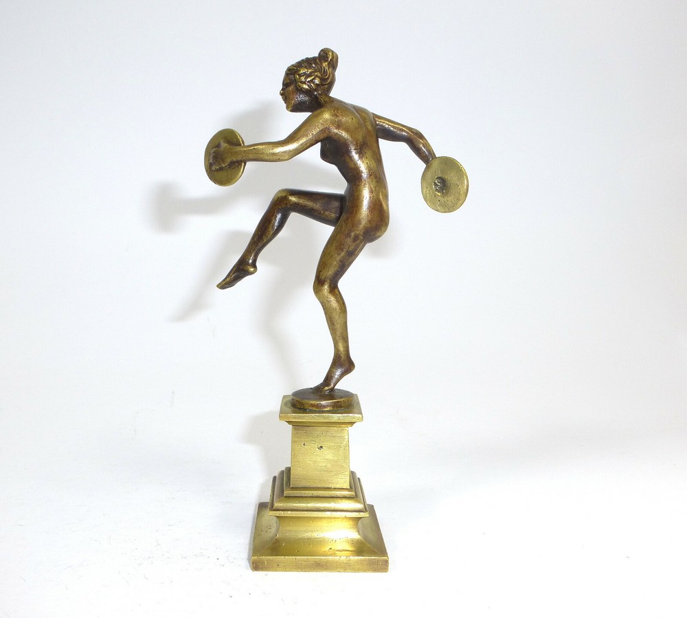 Art Deco Bronze Figure Sign. Beck Dancer