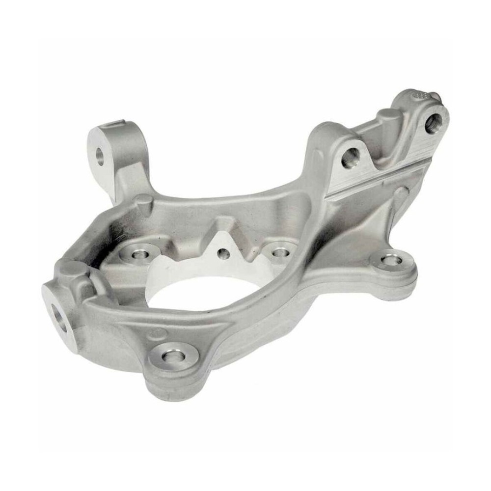 For Buick Enclave 2008-2017 Steering Knuckle Driver Side | Front Aluminum Silver