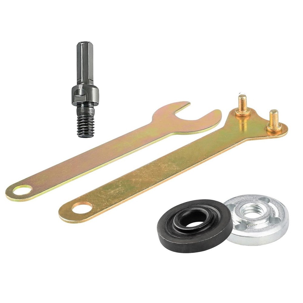 Conversion 10mm Angle Grinding Adapter Connecting Rod Kit For Metal Deburring