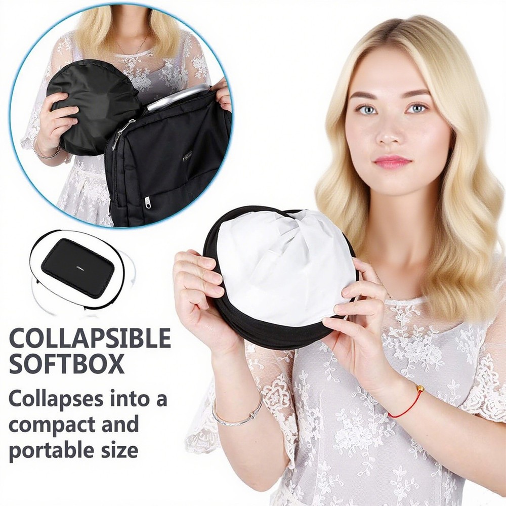 Neewer 40"x60" 5-in-1 Camera Lighting Reflector/Diffuser Kit with Case