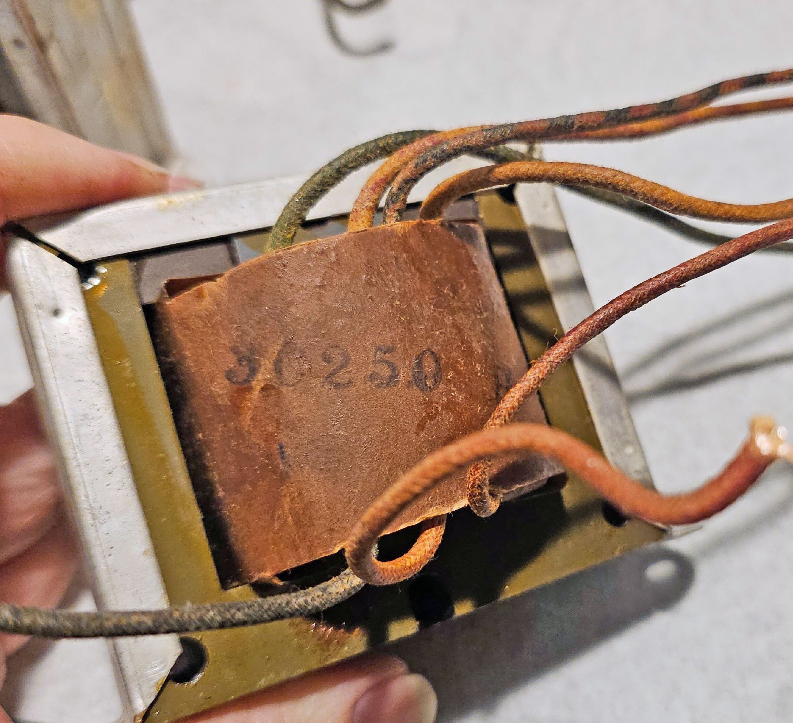 1 Pair - 6L6 Audio Output Transformers - 18451 - From Wurlitzer Organ Amp 6144