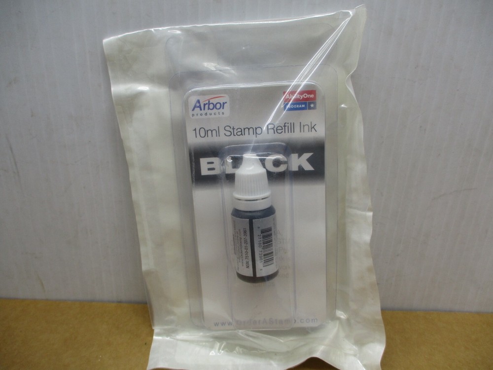 Arbor Black Refill Ink 10ml Bottle