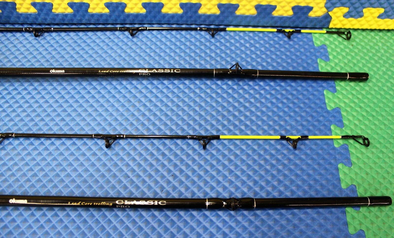 Okuma Classic Pro 7'Leadcore Trolling Combo CP-LC-70-CT/MA20D Chartreuse Tip 2PK