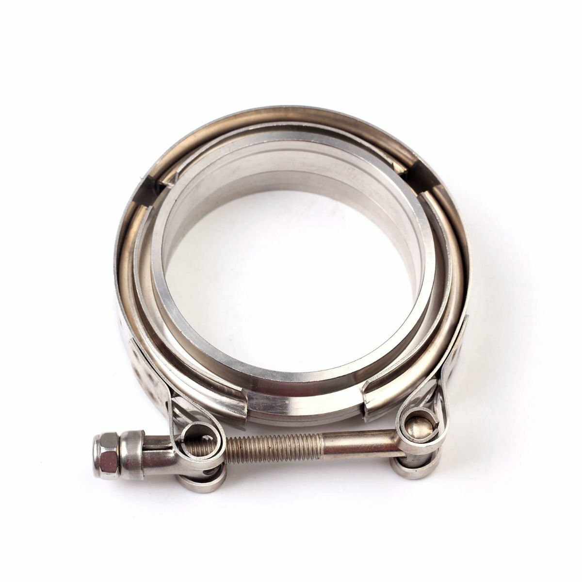 3 Inch Stainless Steel V Band Clamp +Male Female Flanges Fits Turbo, Downpipes