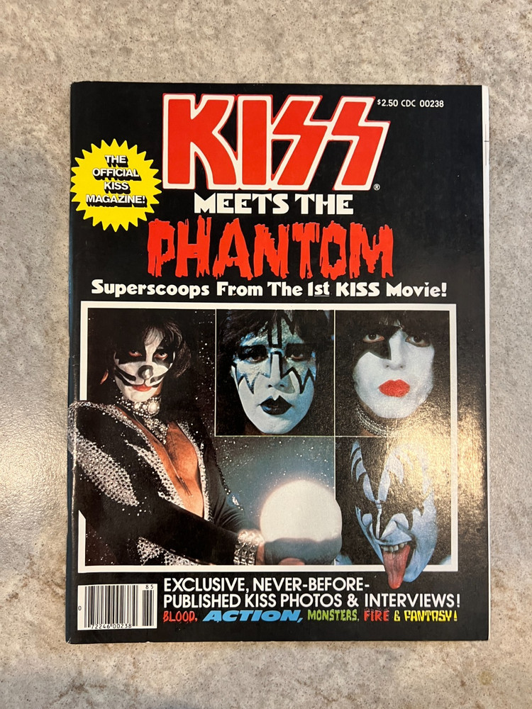 1978 Kiss Meets The Phantom Magazine
