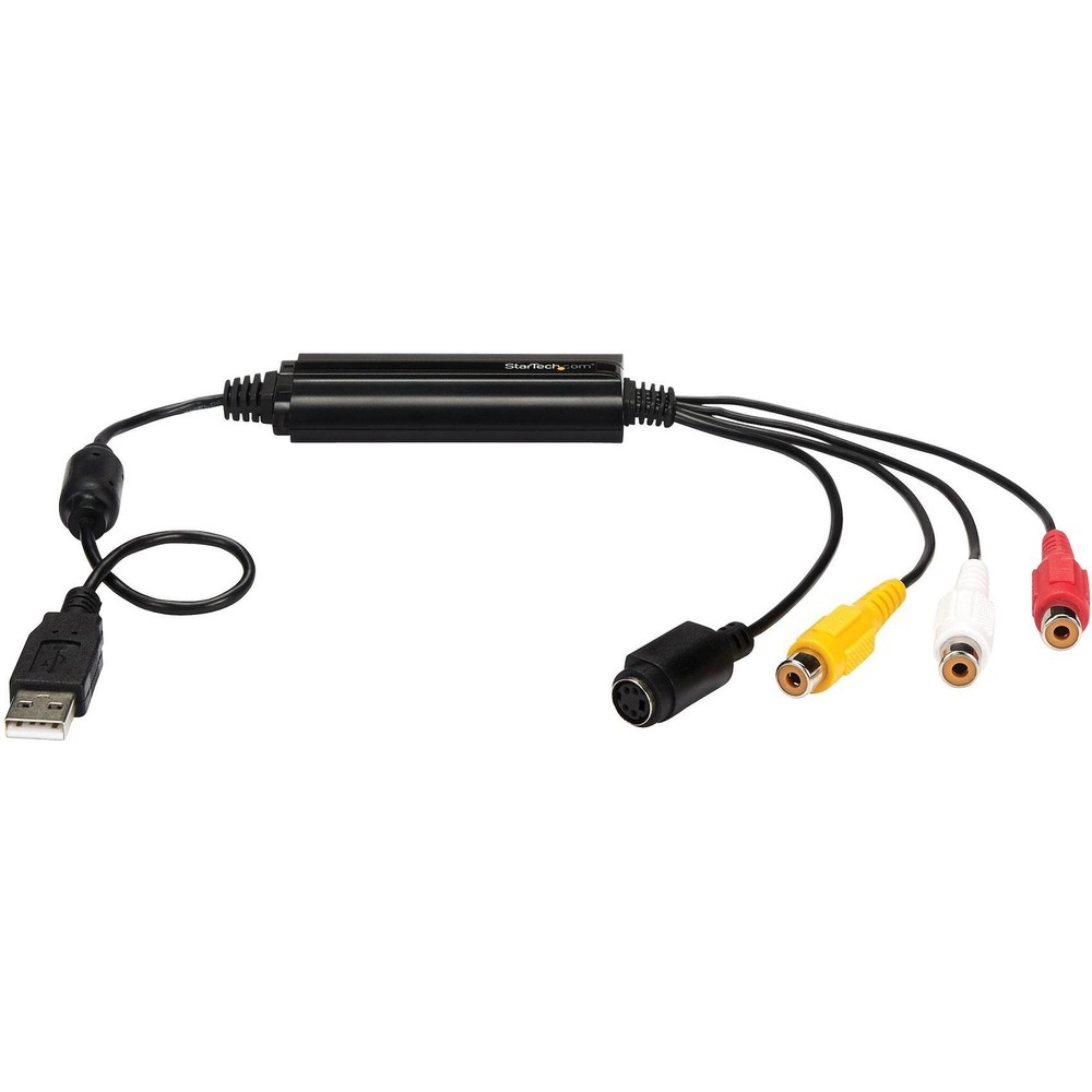 StarTech SVID2USB232 USB Video Capture Adapter 1ft Black