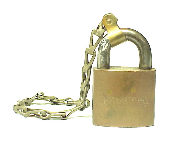 W.W. Ii - U.S.N. BRASS PADLOCK