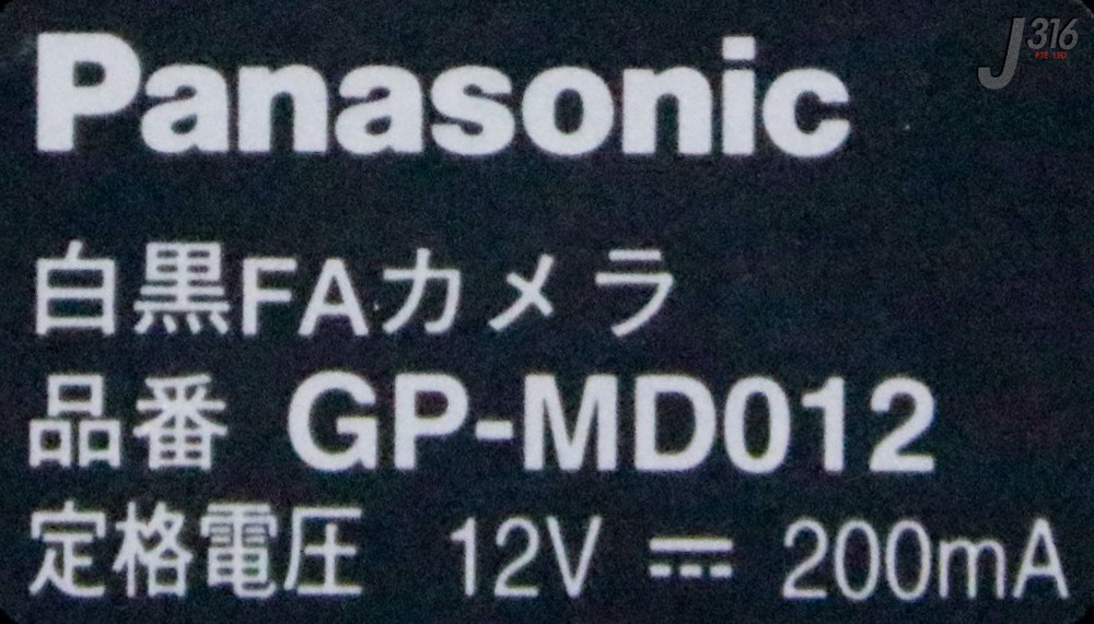 37444 PANASONIC PROBER CAMERA ASSY GP-MD012