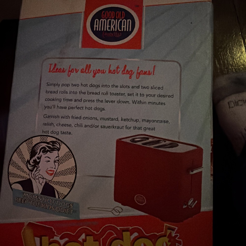 Hot Dog Maker By Good Old American