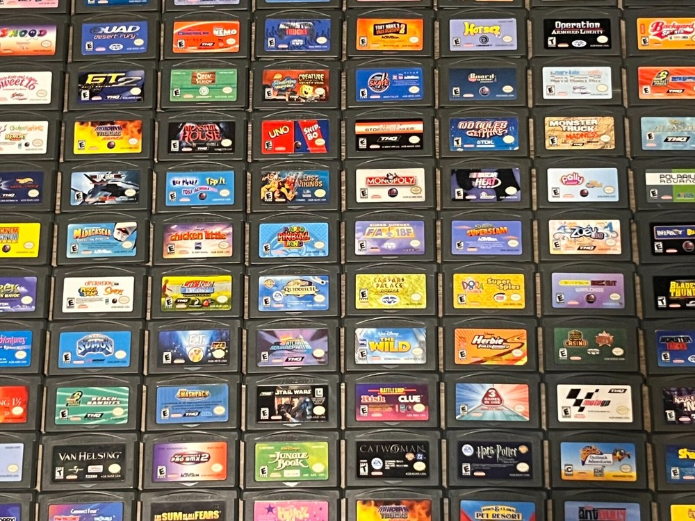 Nintendo GBA Game Boy Advance Authentic *Pick Your Game* Cart Only Tested
