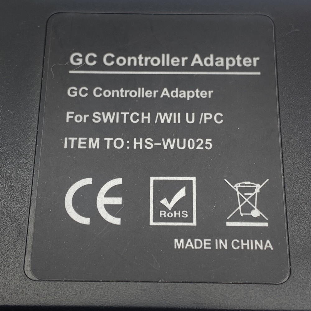 EVORETRO 4 Port Adapter for Gamecube Controller Wii U, Switch, and PC USB