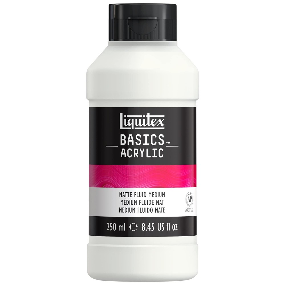Liquitex Basics Matte Fluid Medium, 250Ml, 8.4-Oz Kitchen