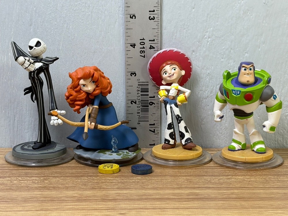 Disney Infinity 1 & 2 Buzz-Jessie-Jack-Merida-GDJ-A-599