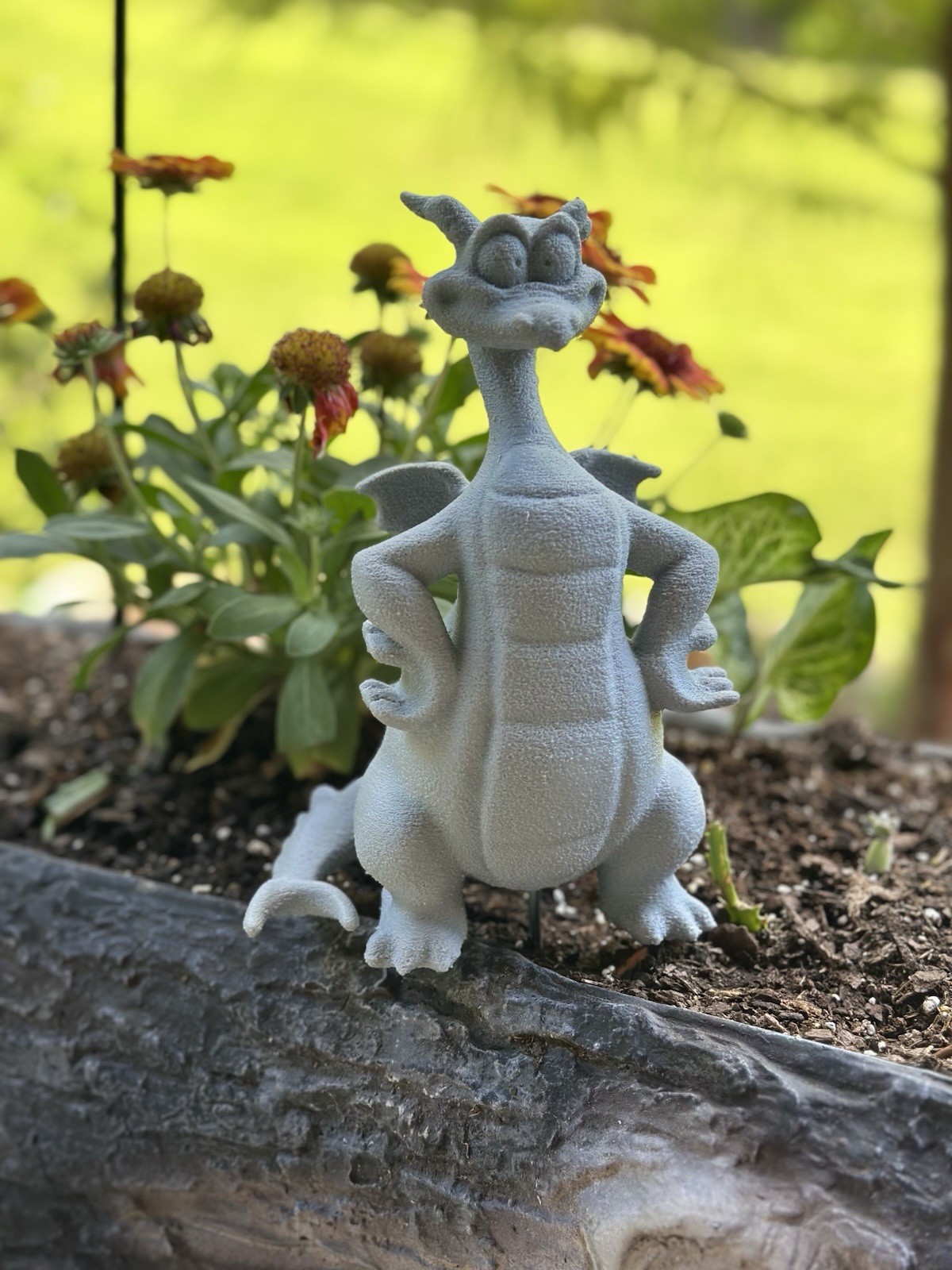 FIGMENT Disney Garden Statue Flower Decor Festival Epcot Parks Outdoor Gift