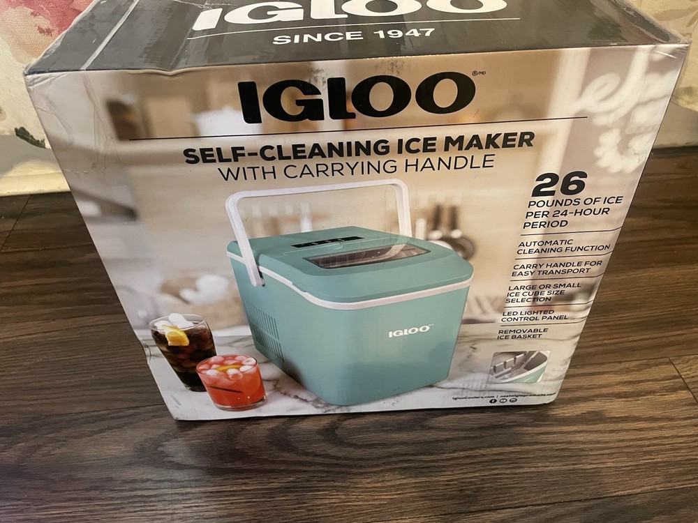 Igloo IGLICEB26HNAQ Automatic Self-Cleaning Portable