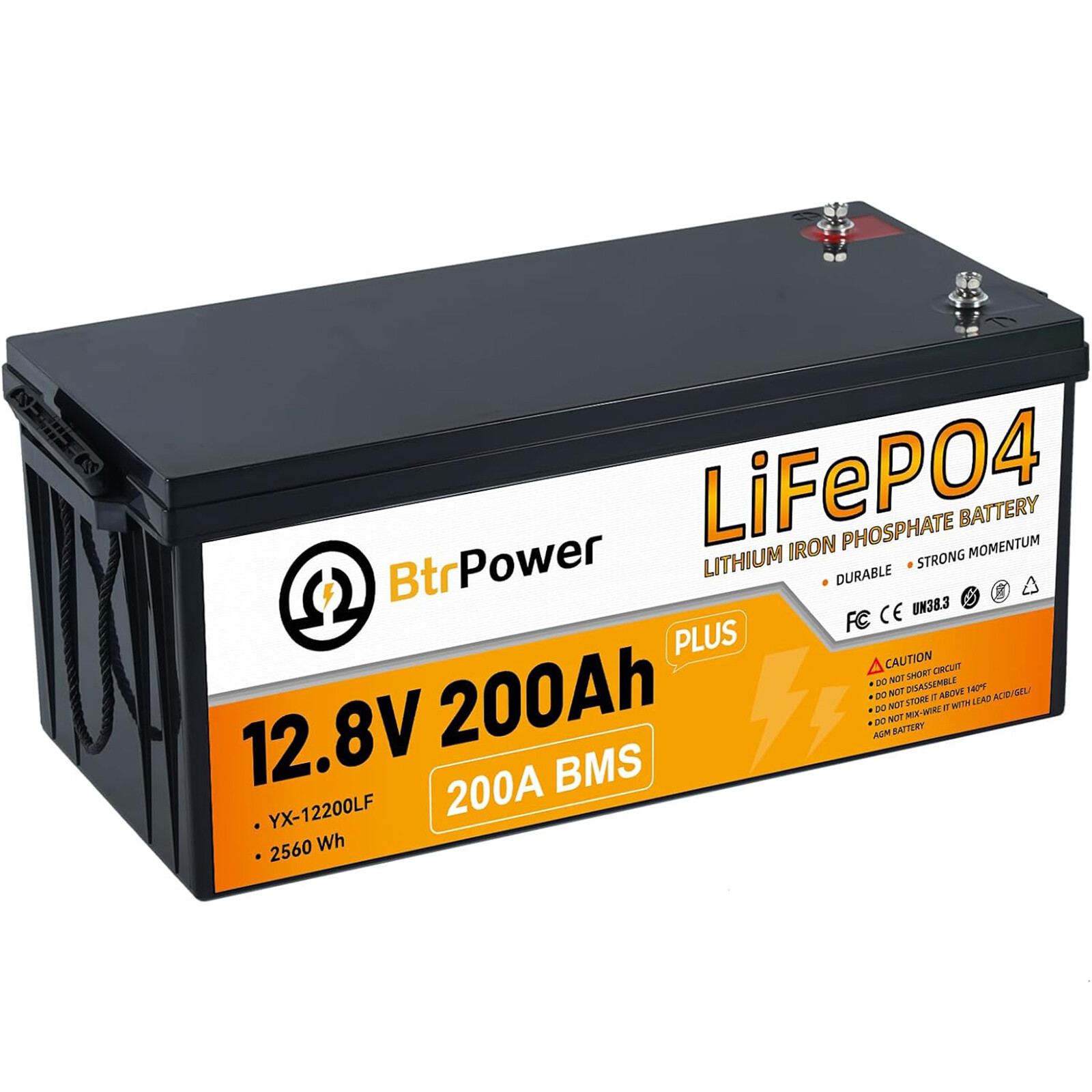 12V 50Ah 100Ah 140Ah LiFePO4 Lithium Iron Battery For Off-Grid RV Solar System