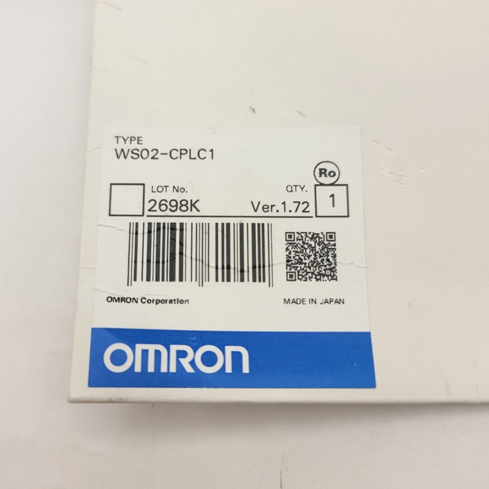 Omron WS02-CPLC1 1x License CD Media CX-COMPOLET Software With SYSMAC Gateway