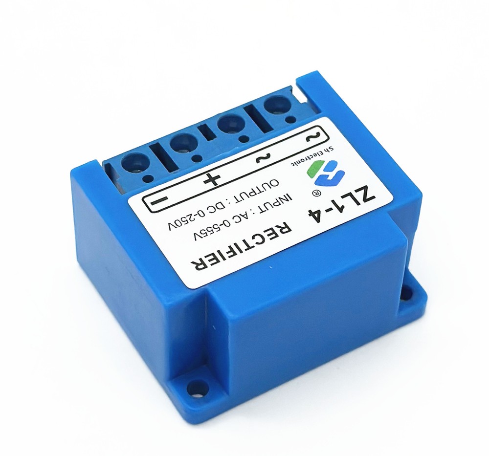 ZL1-4 half wave Brake Rectifier module Input: AC0-555V Output: DC0-250V