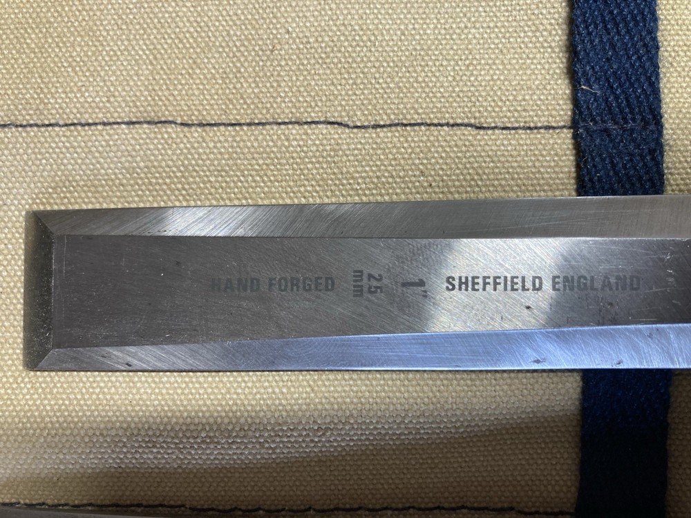 9 Piece Hand Forged Marples Chisel Set