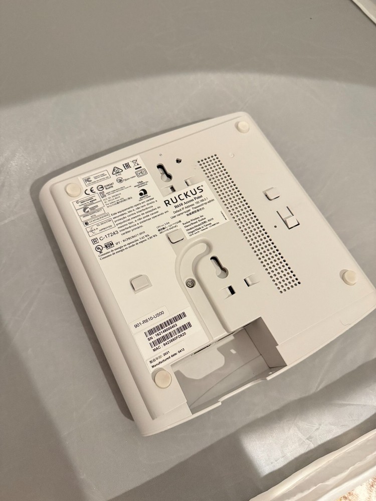 Ruckus R610 Wireless Access Point UNLEASHED