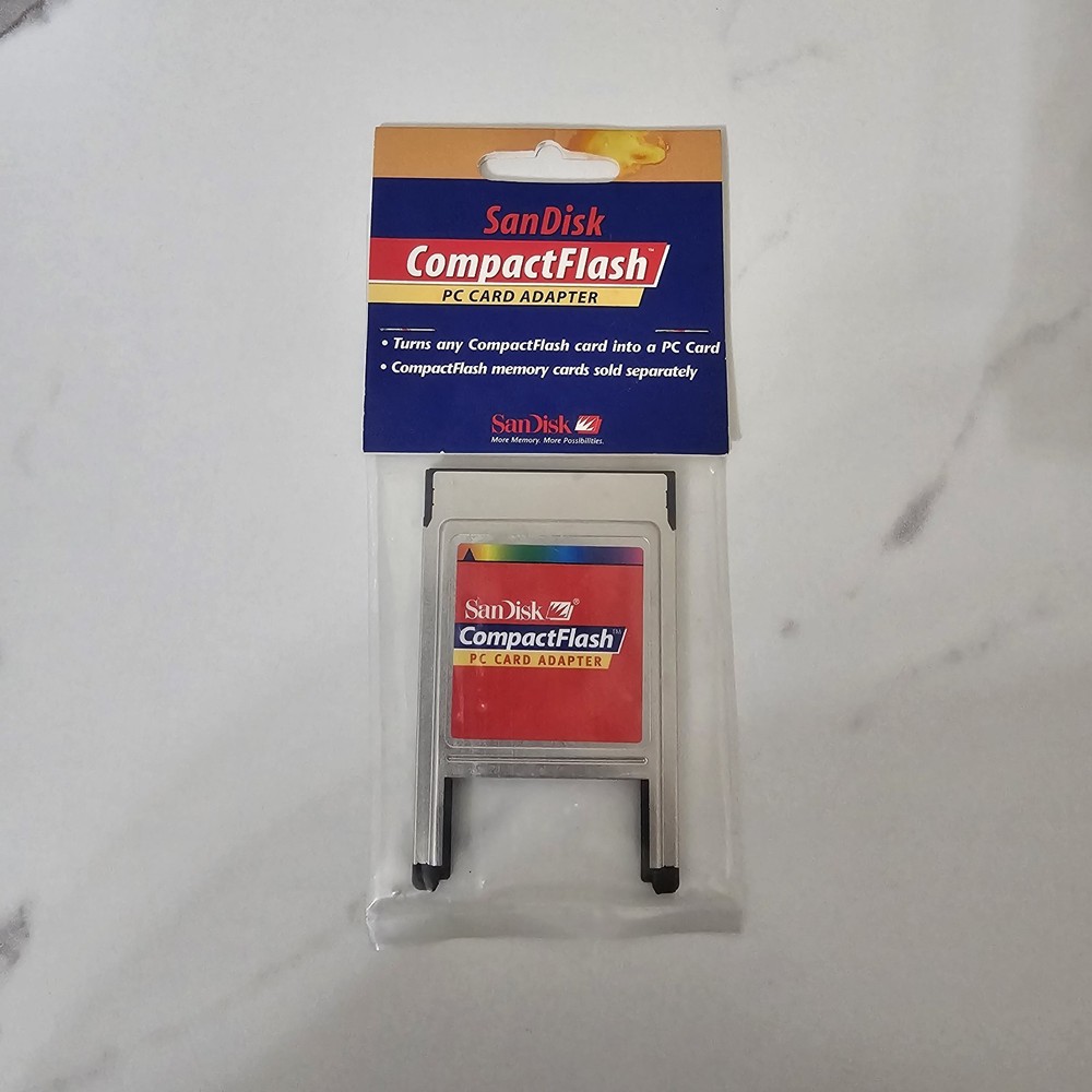 SanDisk CompactFlash PC Card Adapter