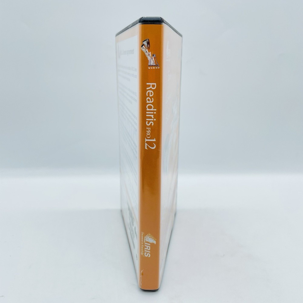 Readiris Pro 12 (Windows PC, 2008) OCR Software, Scan Convert Share w/ Serial #