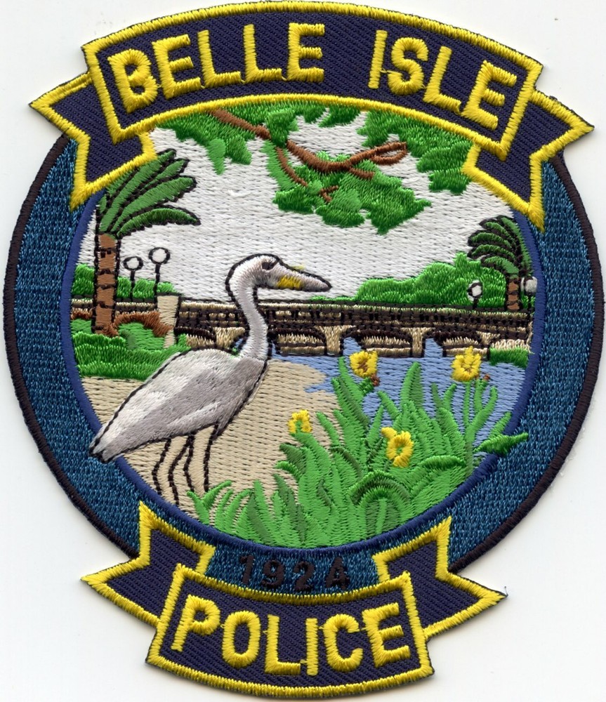 BELLE ISLE FLORIDA FL POLICE PATCH