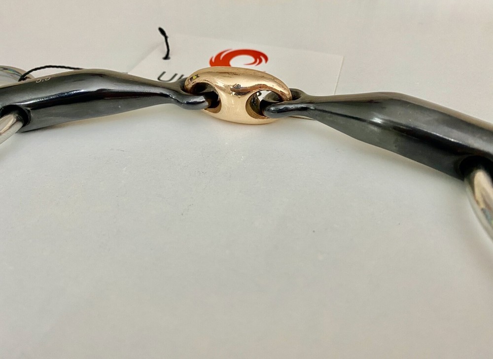 Loose Ring Sweet Iron Snaffle Bit Copper Lozenge (UKSALES25®)*SAME DAY DISPATCH*
