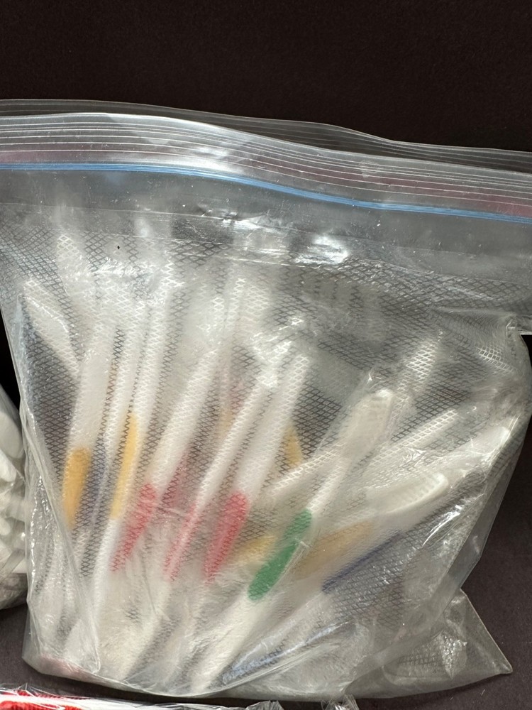 Bulk Disposable Toothbrushes With Assorted Color Grips Individually Wrapped