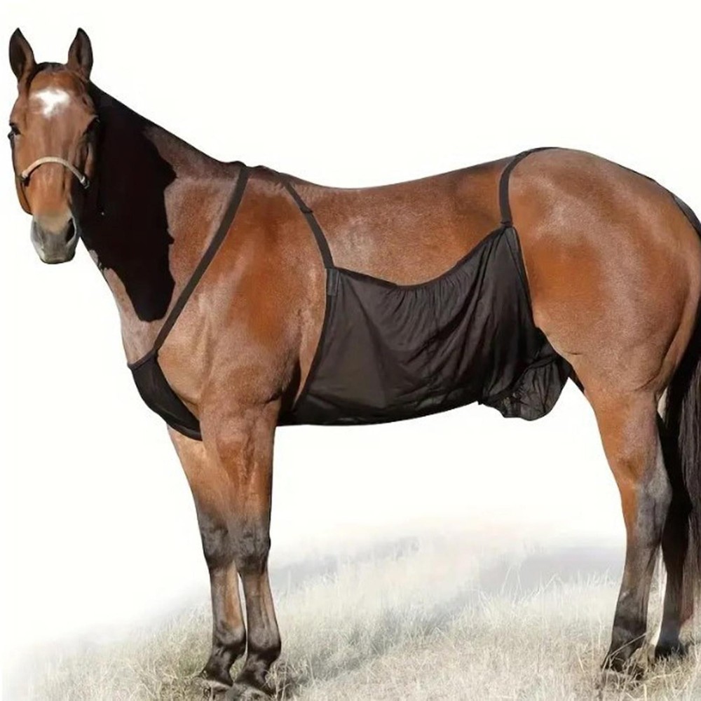 Horse Fly Sheet Belly Comfortable Lightweight Breathable Coverage Anti Scratch