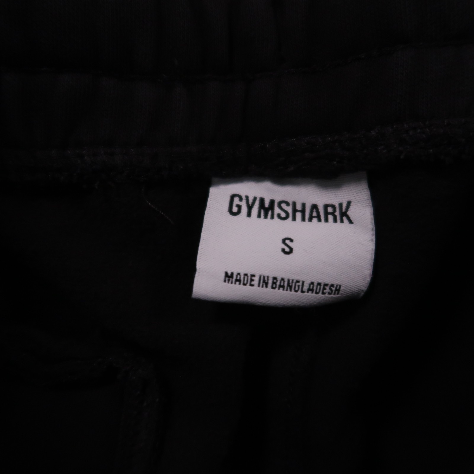 Gymshark Jogger Sweatpants Men's small Black Tapered Leg