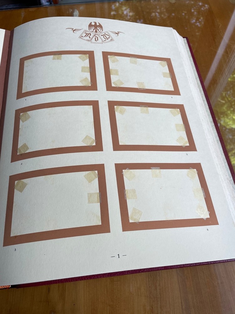 MASSIVE THIRD REICH PHILATELIC ALBUMS - "Stempelsammlung Großdeutschland"