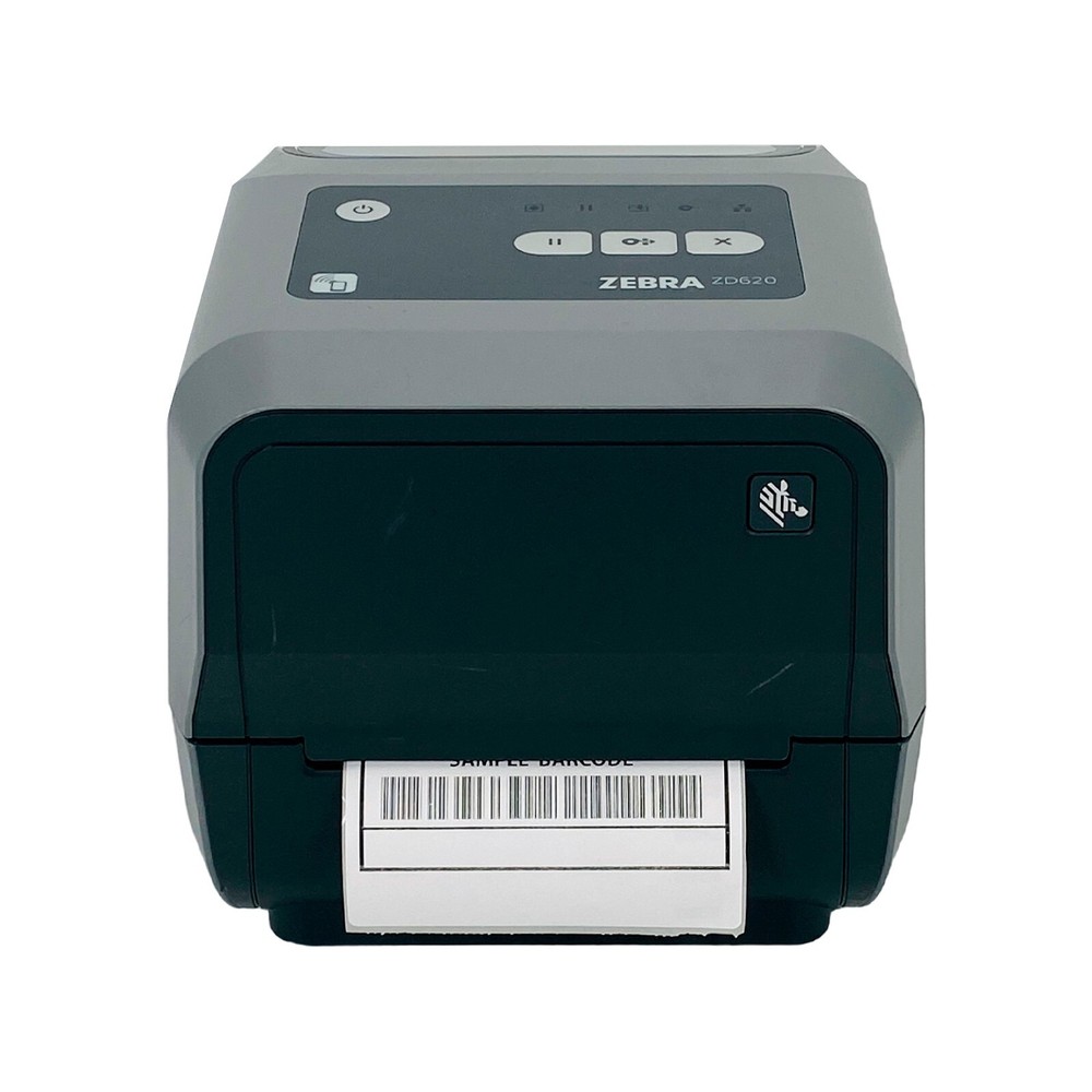 Zebra ZD620 Thermal Transfer Label Printer 300 dpi USB Ethernet Bluetooth TESTED