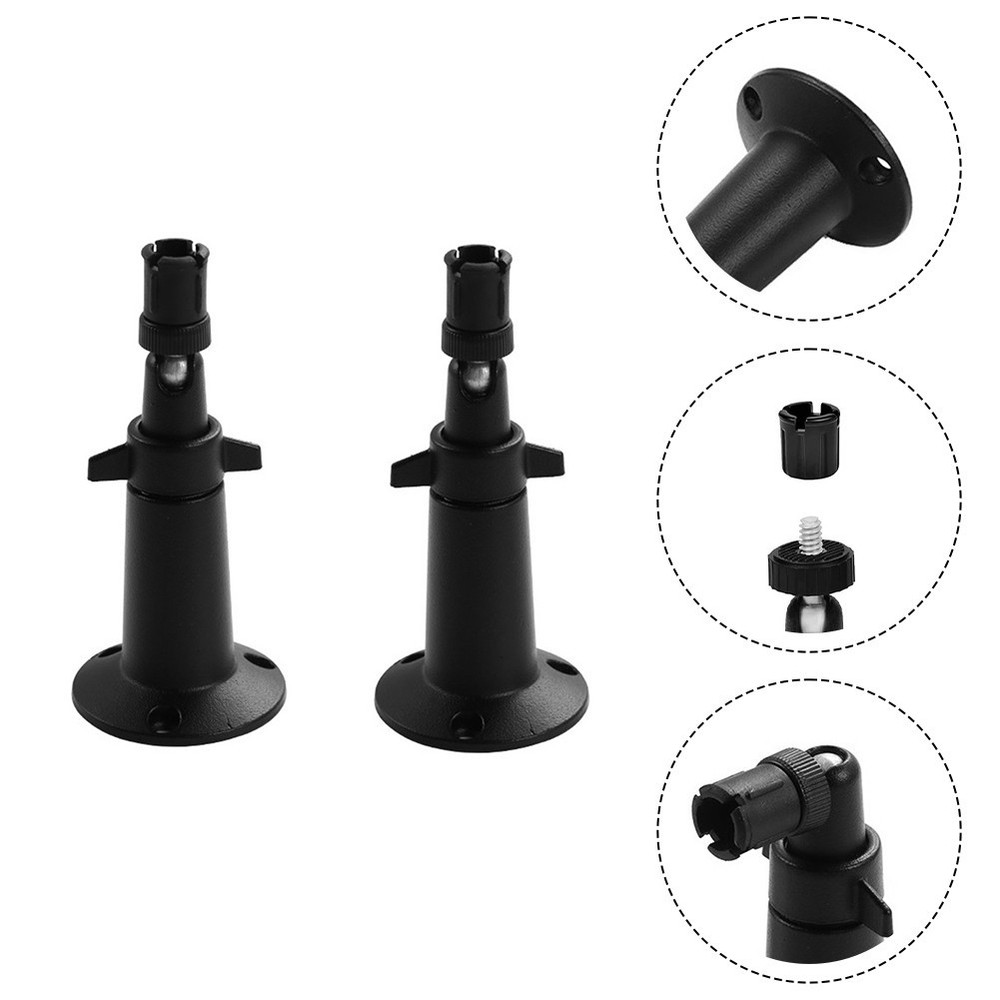 Wall Mounts for Security Cameras 2 Pack Adjustable Brackets for Installations